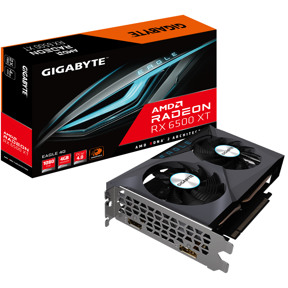 Gigabyte Radeon RX 6500 XT EAGLE 4G